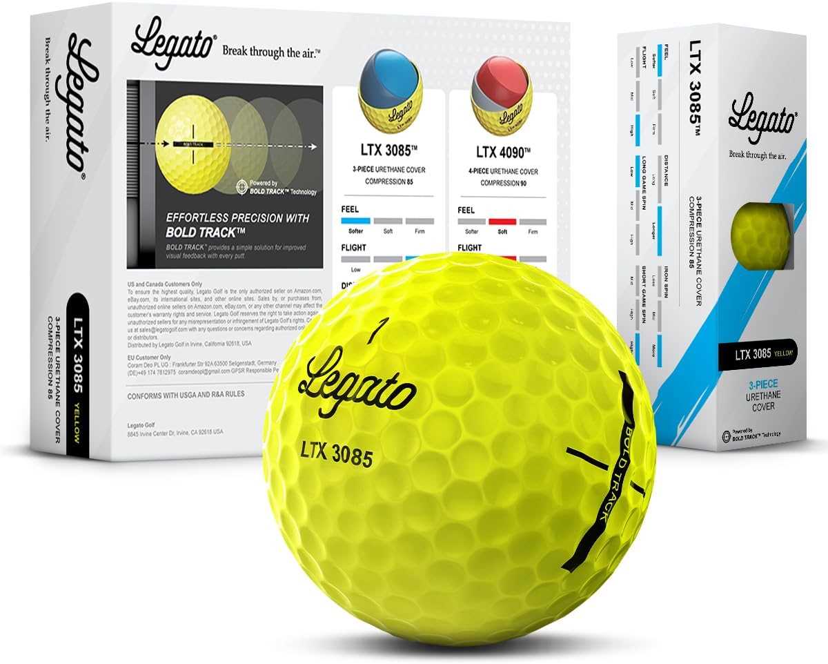 Key Features of Legato Golf Balls