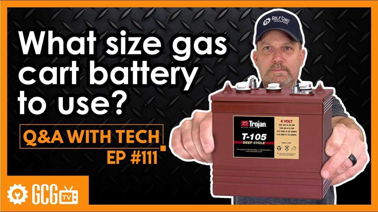 Best battery for yamaha gas golf cart