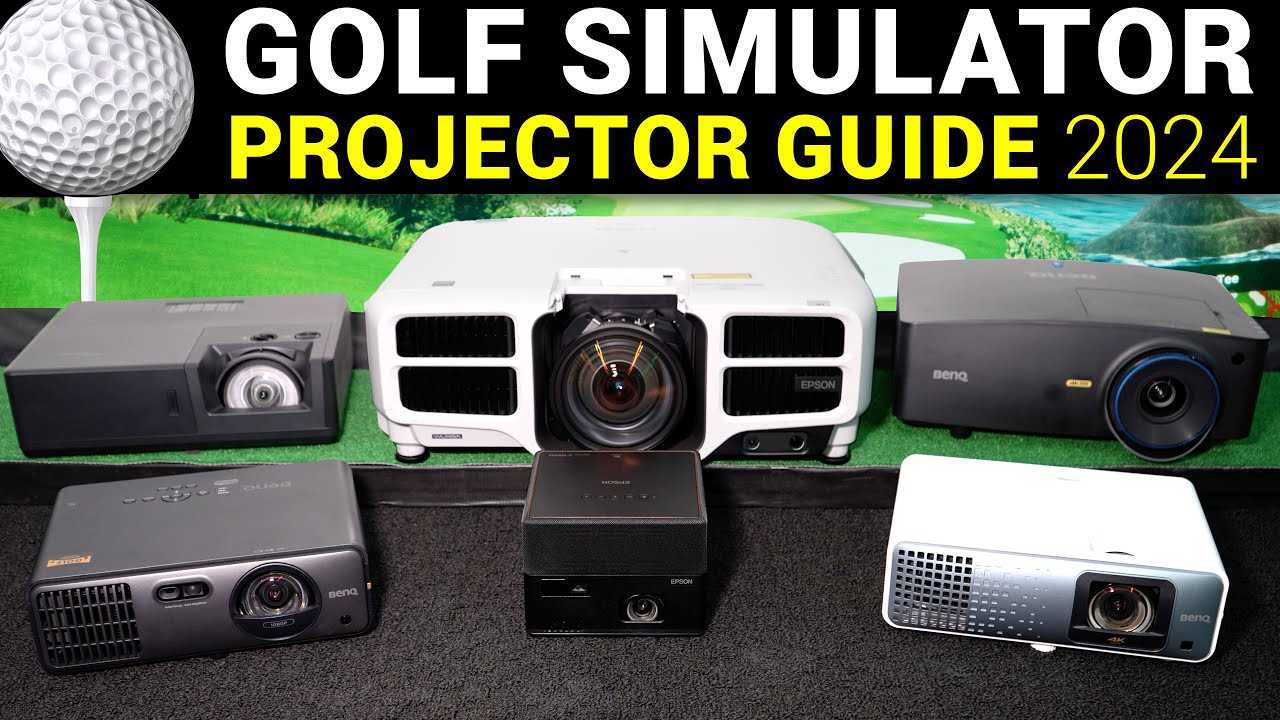 Best budget projector for golf simulator