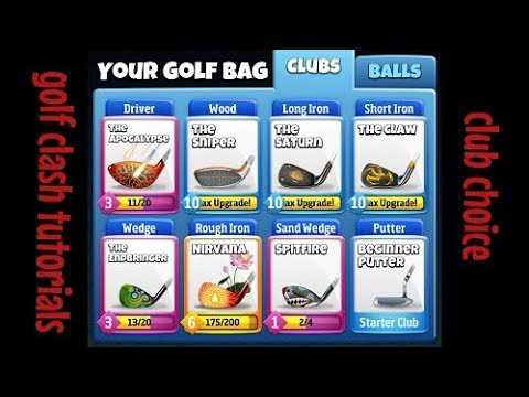 Best clubs for golf clash