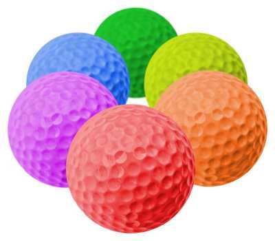 Best colored golf ball for fall