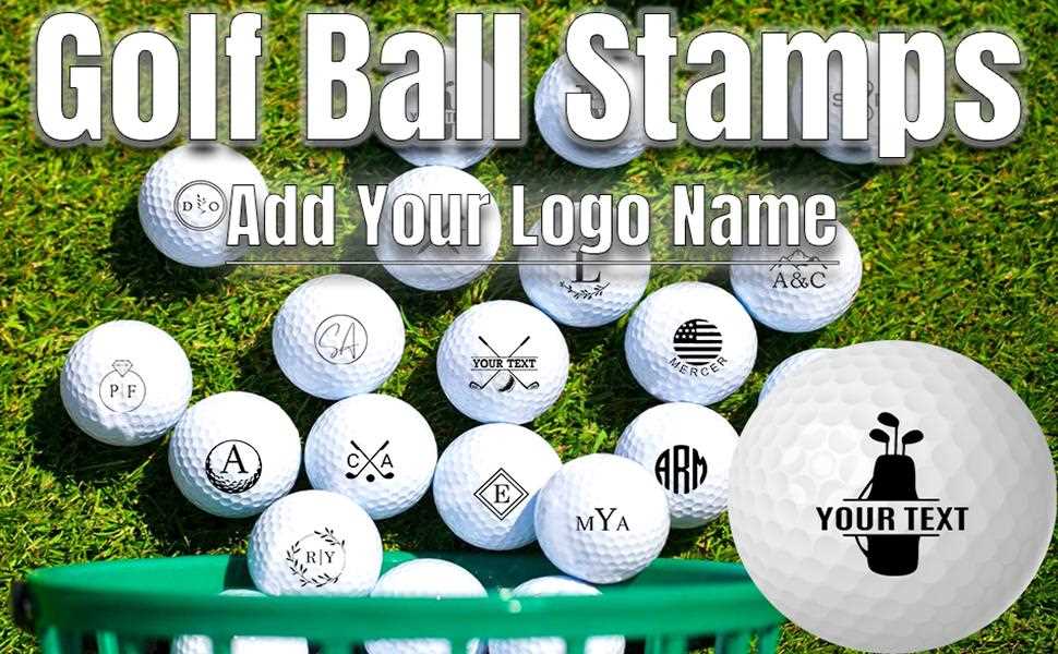 Best custom golf ball stamp