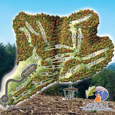 Best disc golf courses in north carolina