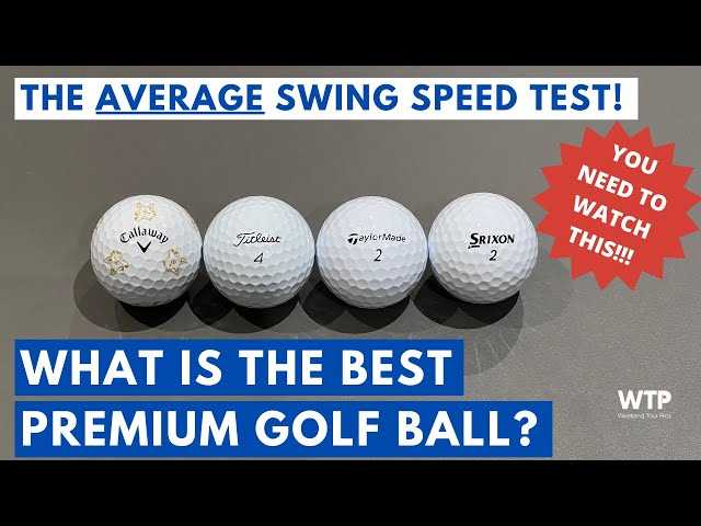 Best golf ball for medium swing speed