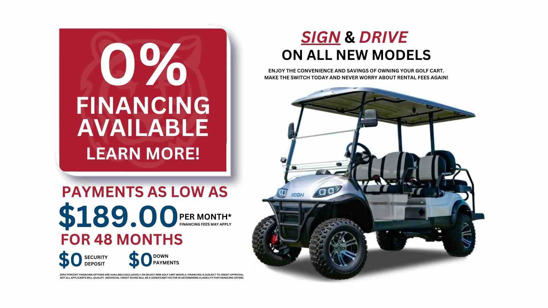 Best golf cart financing
