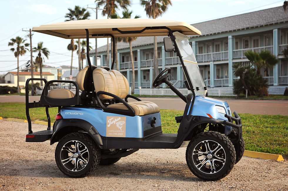 Best golf cart rental port aransas