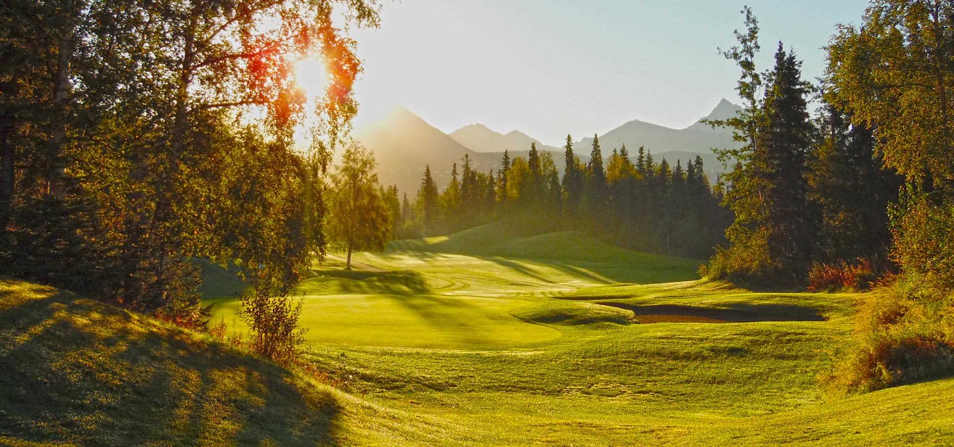 Best golf course in anchorage alaska