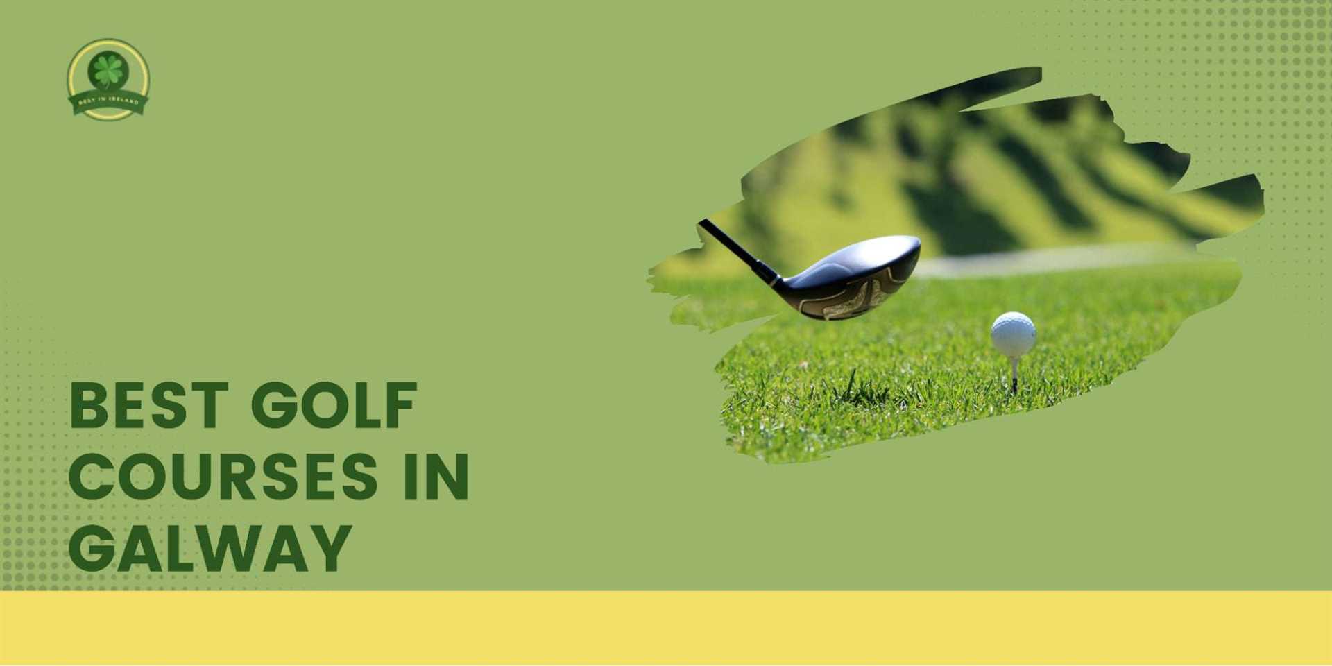 Best golf courses near galway ireland