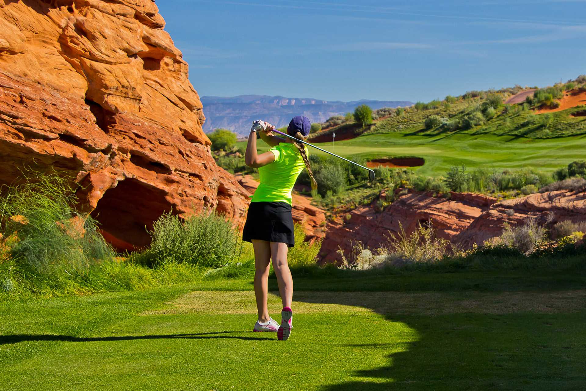 Best golf courses near zion national park