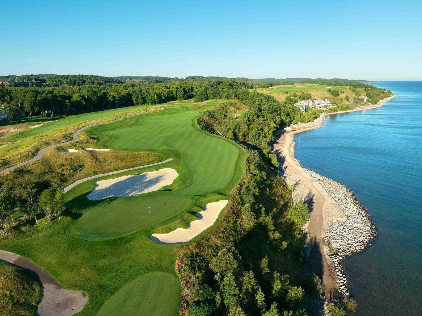 Best golf courses on lake michigan