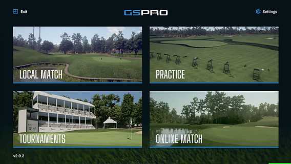 Best golf courses to play on simulator