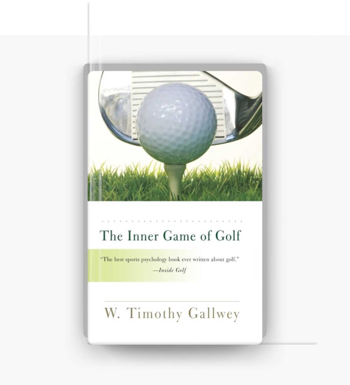Best golf psychology books