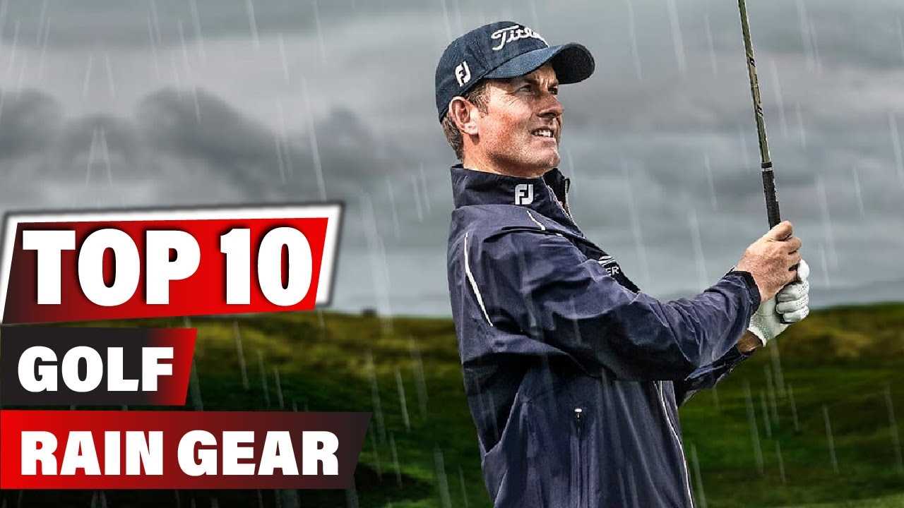Best golf raingear