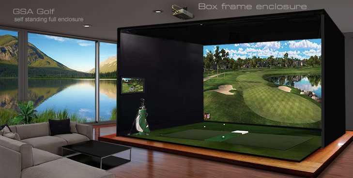 Best golf simulator enclosures