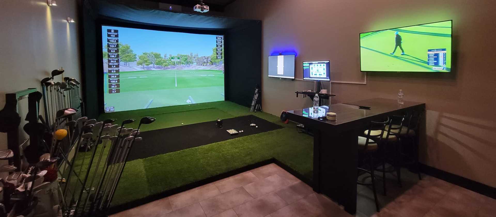 Best golf simulator for small space