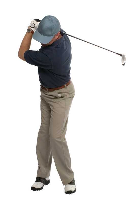Best golf swing after total knee replacement