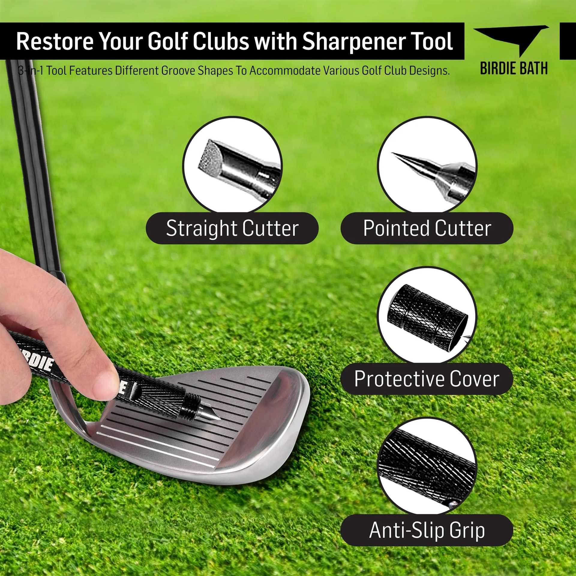 Best groove sharpener for golf clubs
