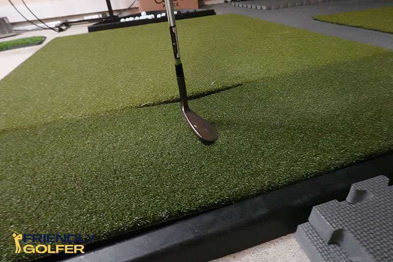 Best hitting strip for golf simulator