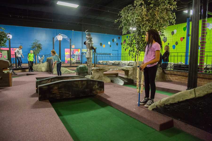 Best indoor miniature golf near me