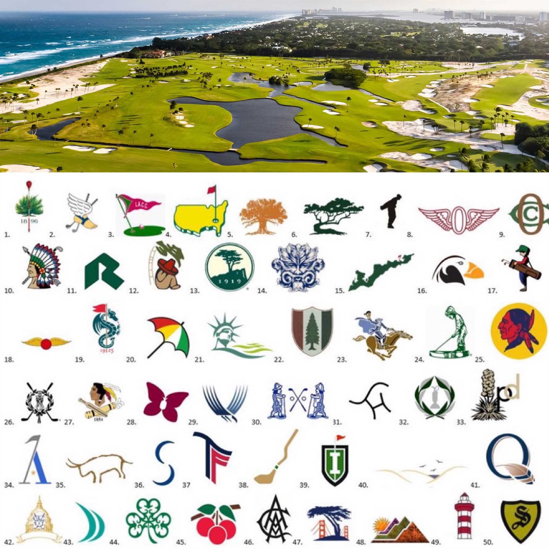 Best logos in golf