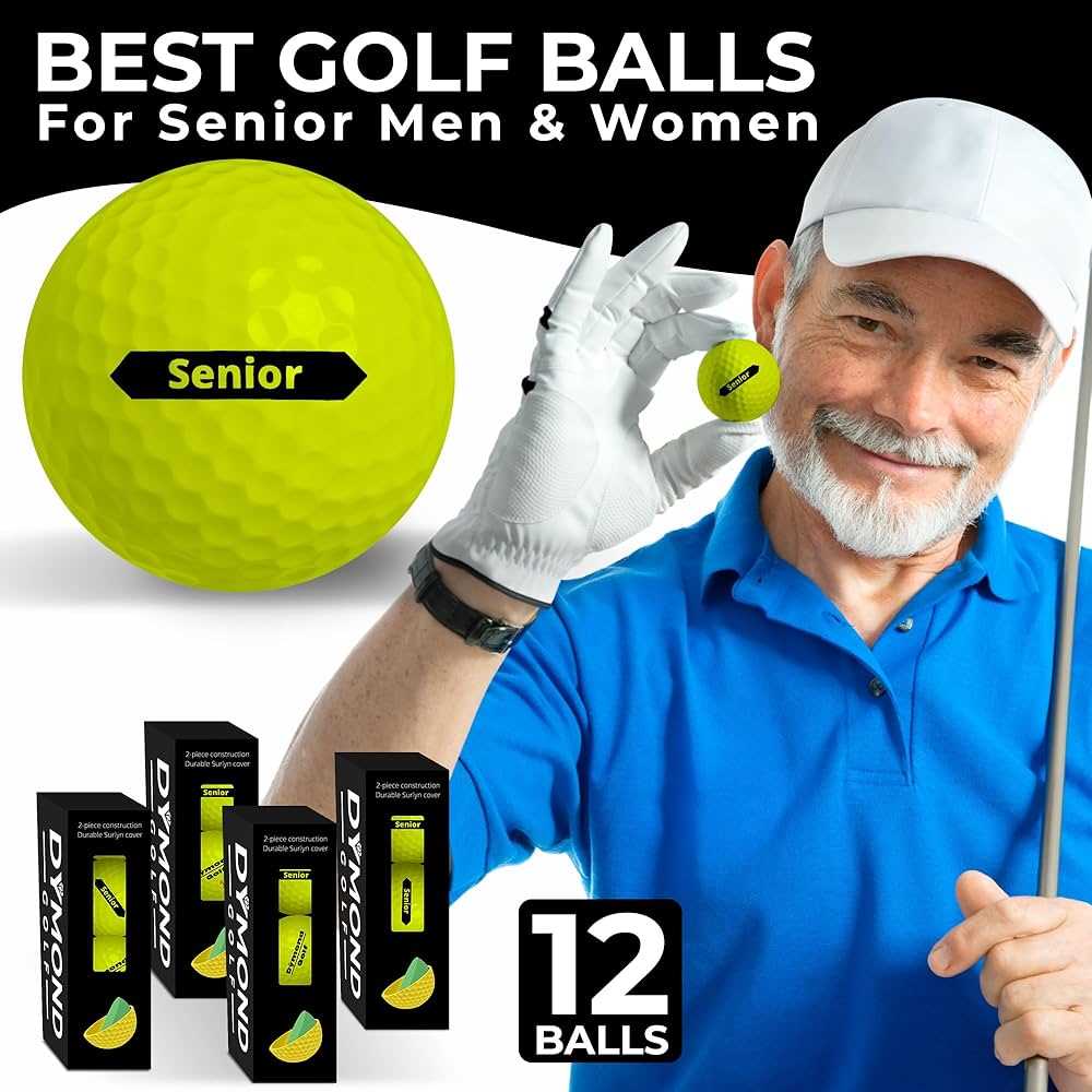 Best low compression golf balls for seniors