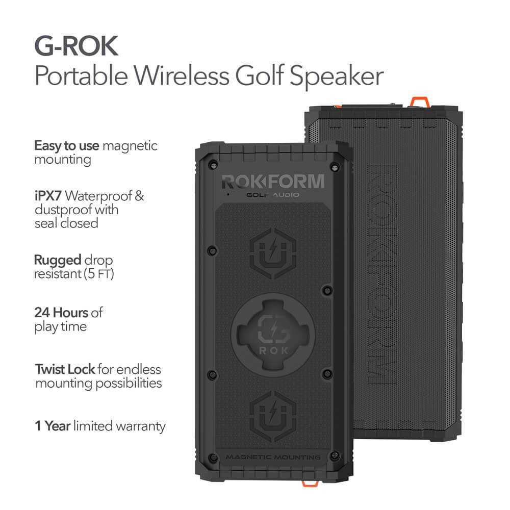 Best magnetic bluetooth speaker for golf cart