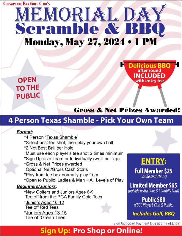 Best memorial day golf sales