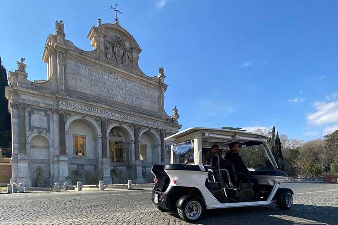 Best of rome by golf cart private tour