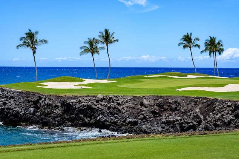 Best public golf courses in kona hawaii