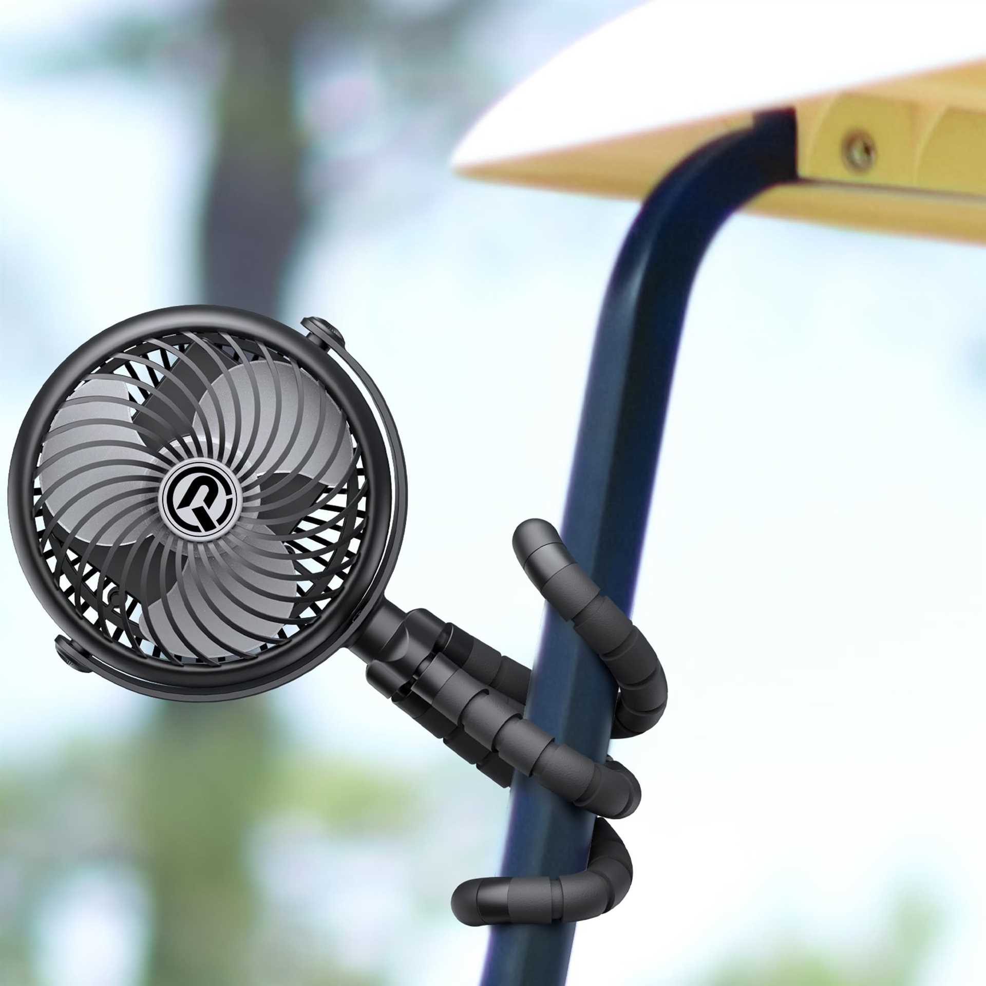 Best rechargeable golf cart fan