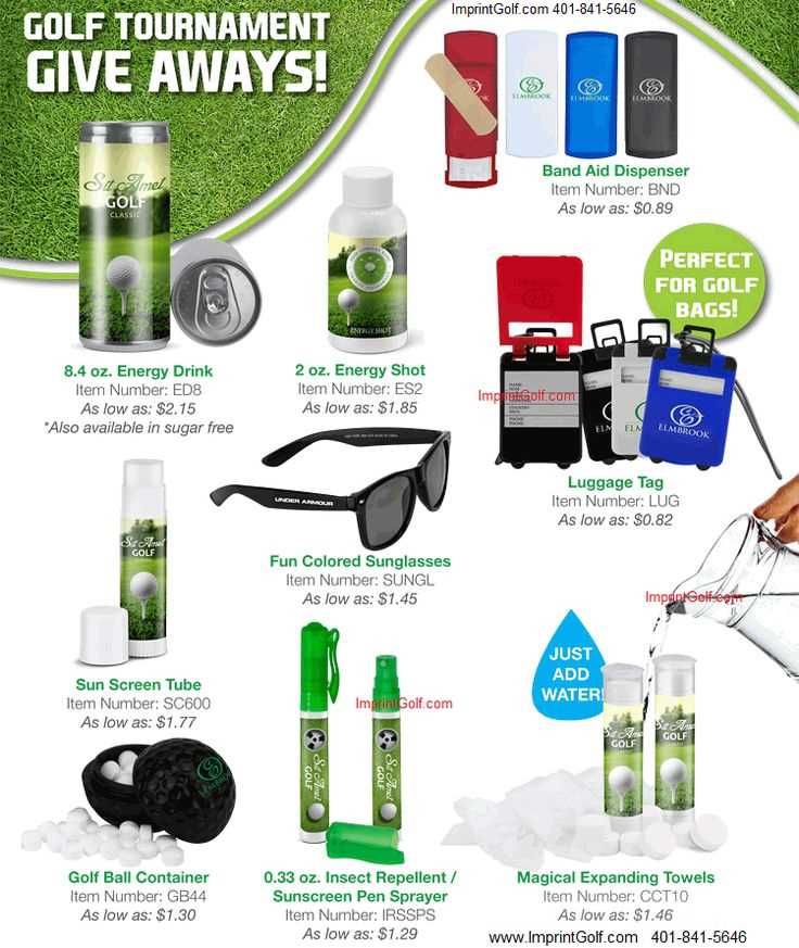 Best tee gifts for golf tournaments