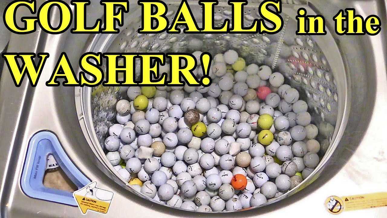 Best way to clean golf balls