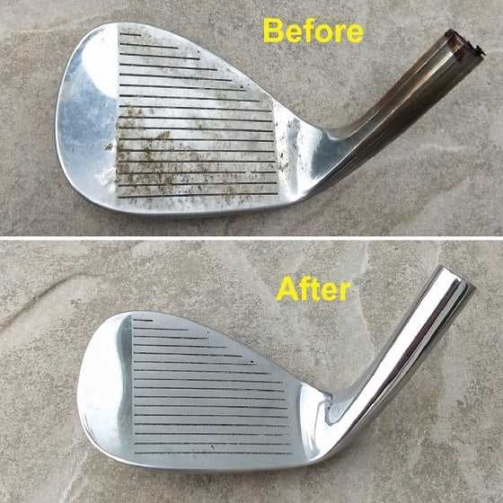 Best way to polish golf clubs