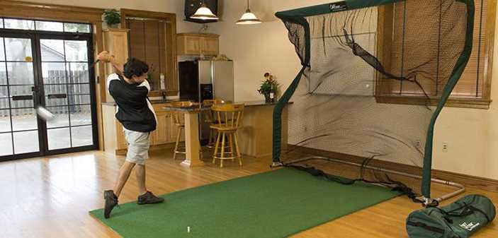 Best way to practice golf swing at home