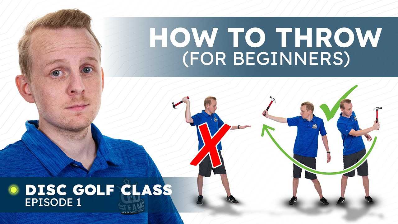 Best way to throw a frisbee golf disc