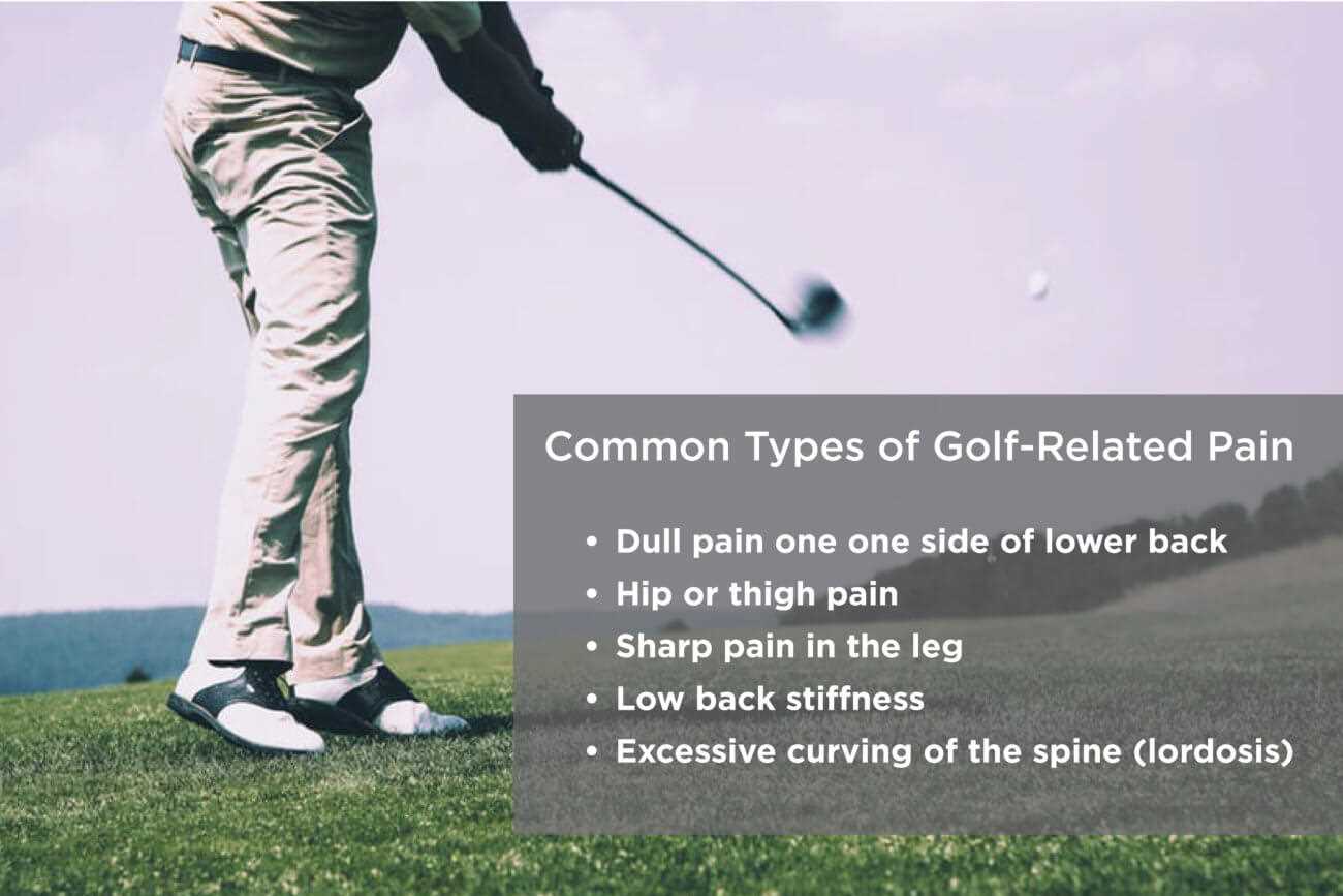 Golf Swing Modifications for Sciatica Relief