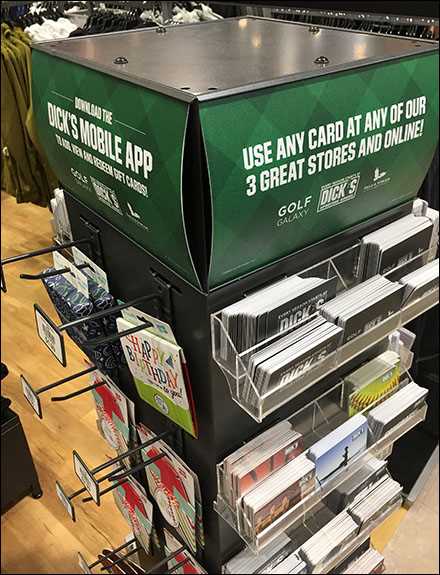 Steps to Redeem a Dick's Gift Card at Golf Galaxy