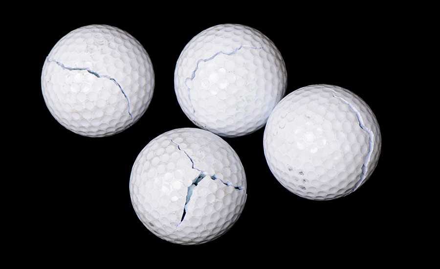 Identifying Signs of Degradation in Golf Balls