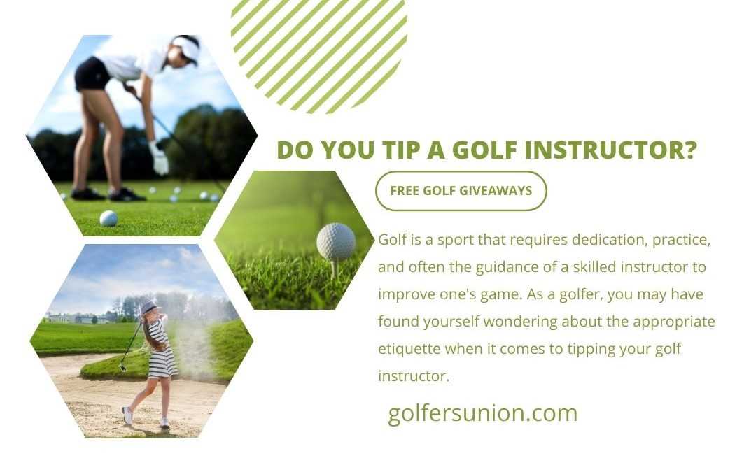 Understanding the Norms of Tipping in Golf