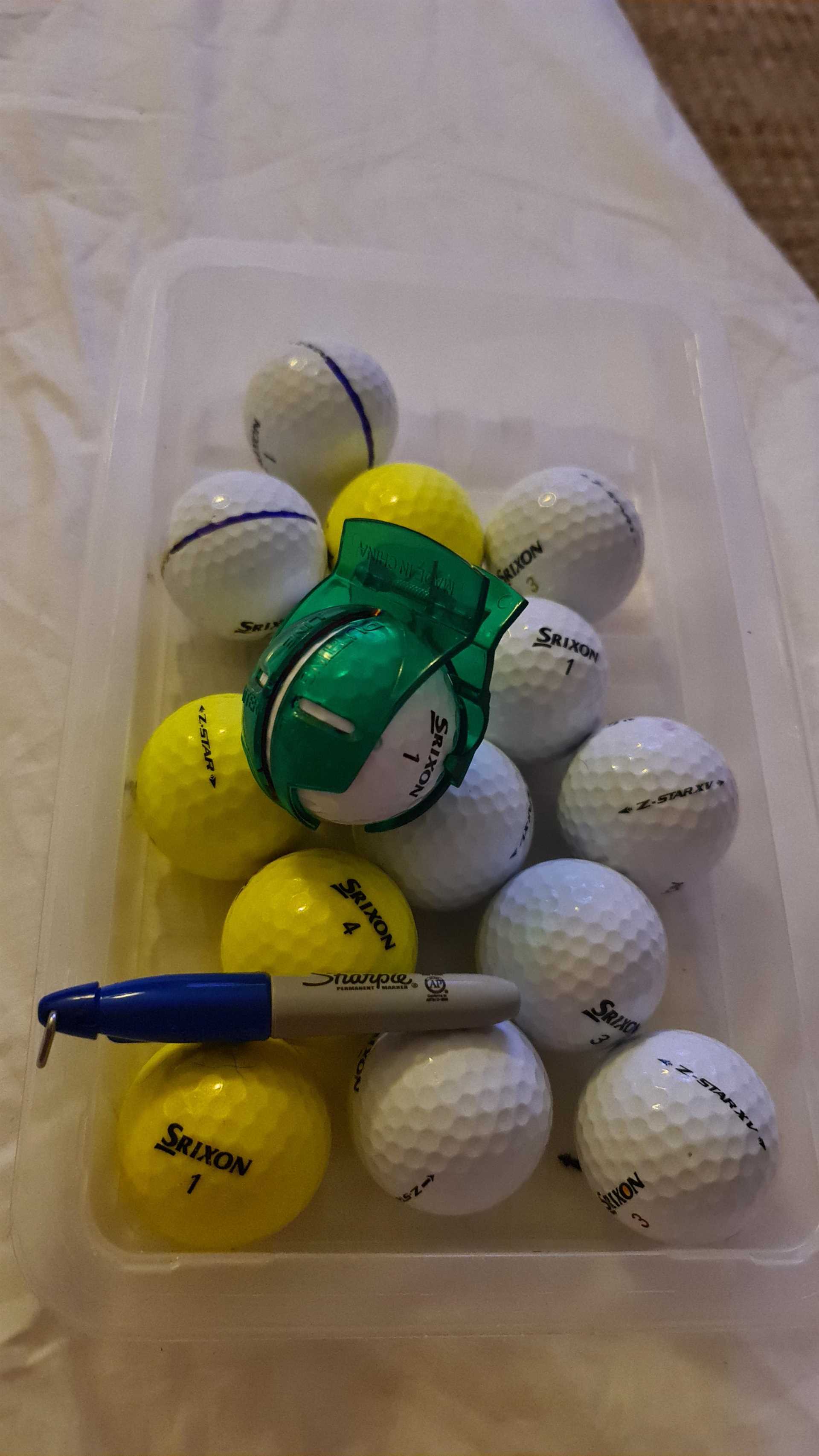 Techniques for Marking Your Ball Clearly