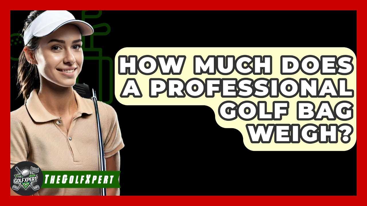 Average Weight of a Complete Golf Bag Setup