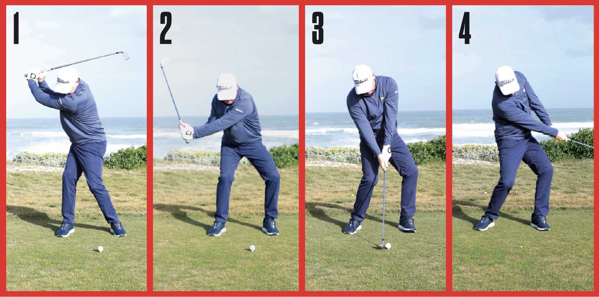 Optimal Knee Flex for Different Golf Shots