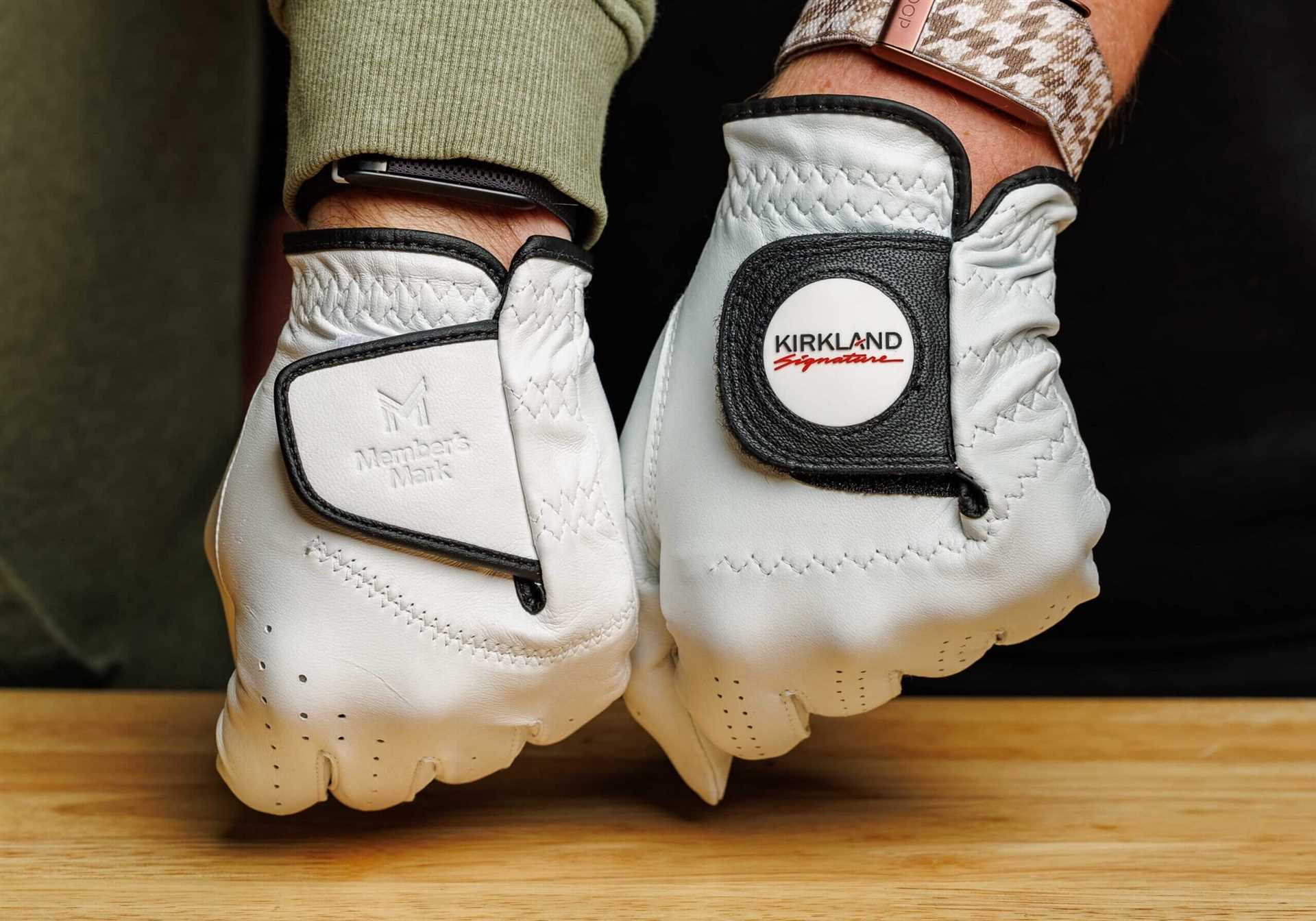 Materials Used in Kirkland Golf Gloves